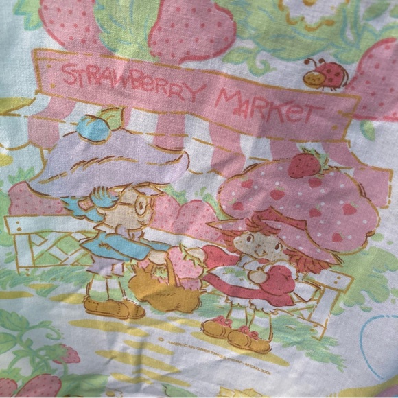 1980s Strawberry Shortcake Sheets - Picture 11 of 14
